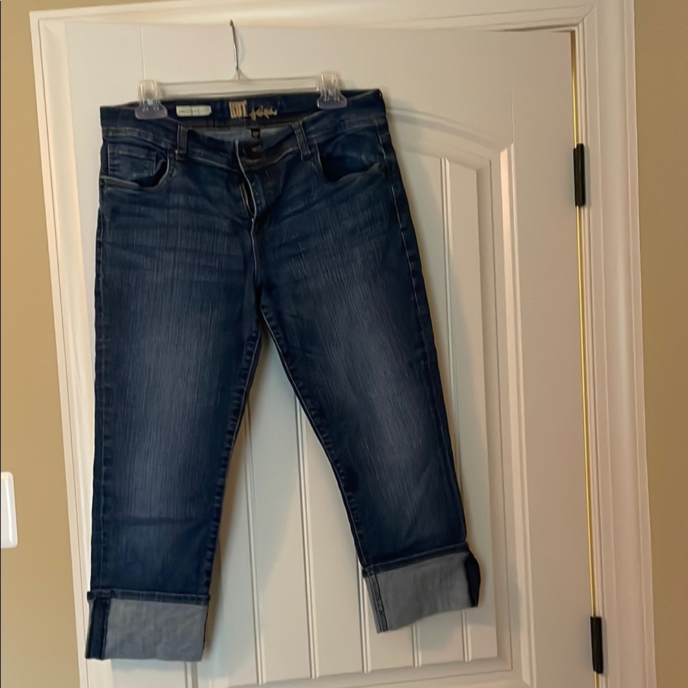KUT from the Kloth Blue Denim Jeans - Picture 3 of 9